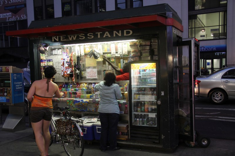 News Stand by Penn Station