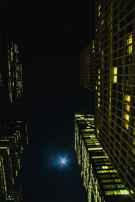 New York City Skyscrapers at night