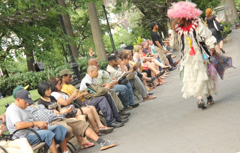 Union Square Park Clown