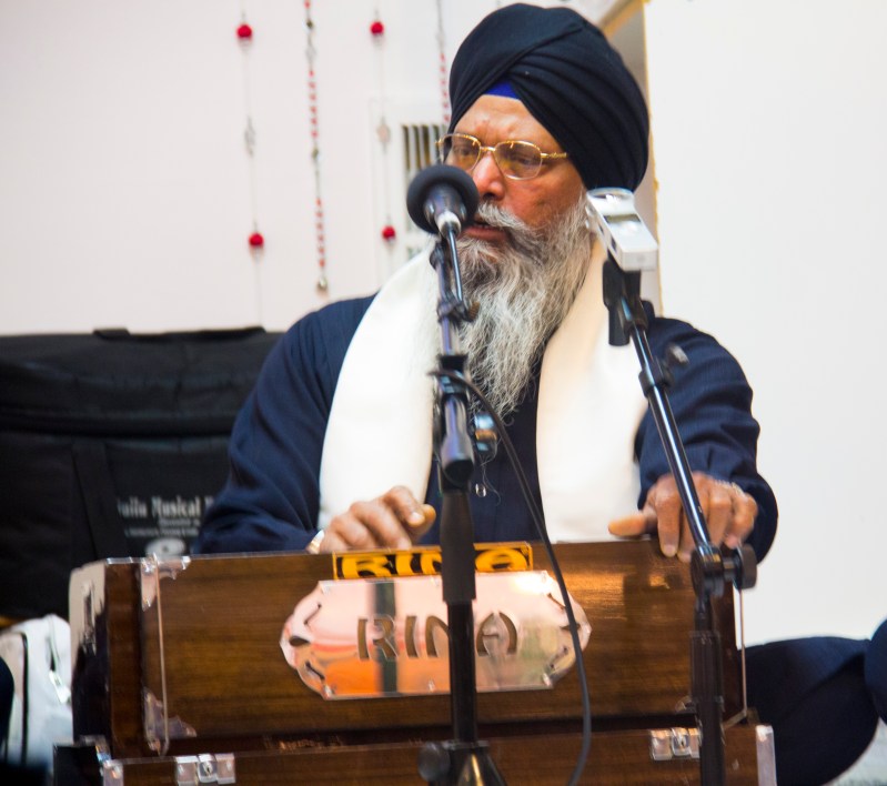 The other Sikh man harmonium