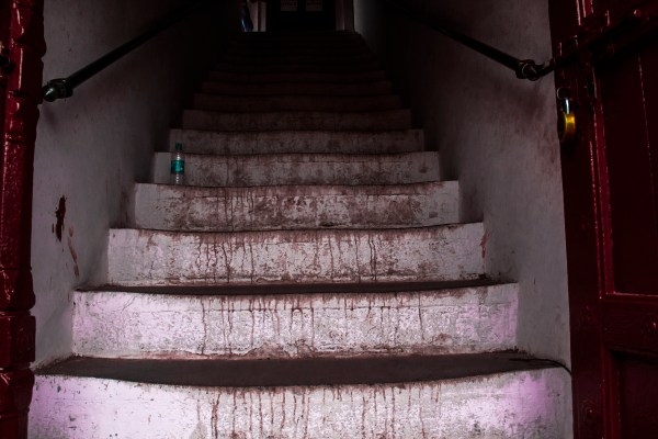 Steps at the Red Ford, New Delhi