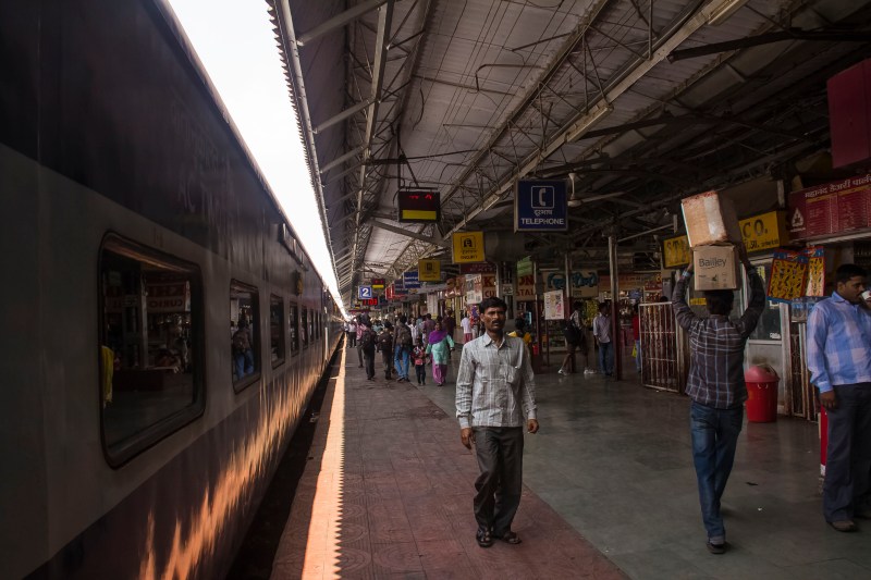 Train station in Madhya Pradesh