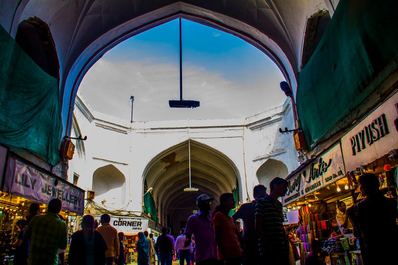 Red-Fort_The bazar