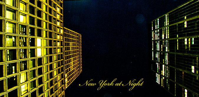 Looking up in New York City